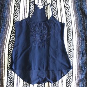 Tribal patterned tank